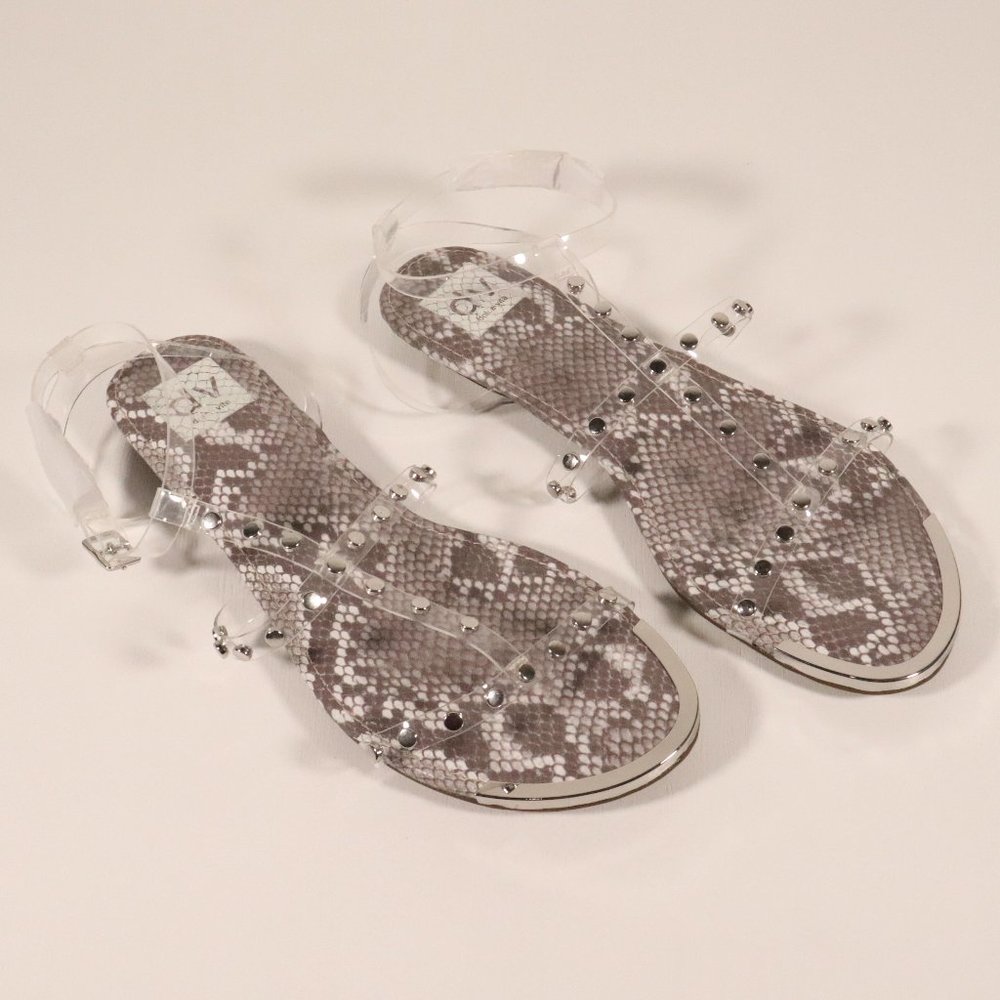 NWT & Box Dolce Vita Lenny Sandals in Clear